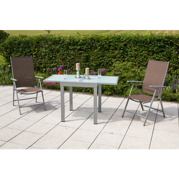 Gartenmöbelset »Amalfi«, 2 Sitzplätze, Aluminium/Textil