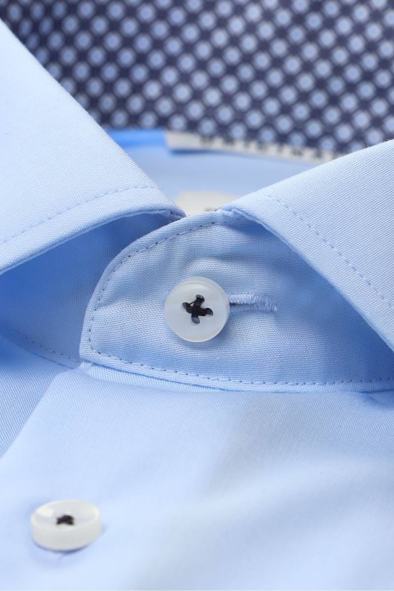 ETERNA Comfort Fit Hemd hellblau, Einfarbig