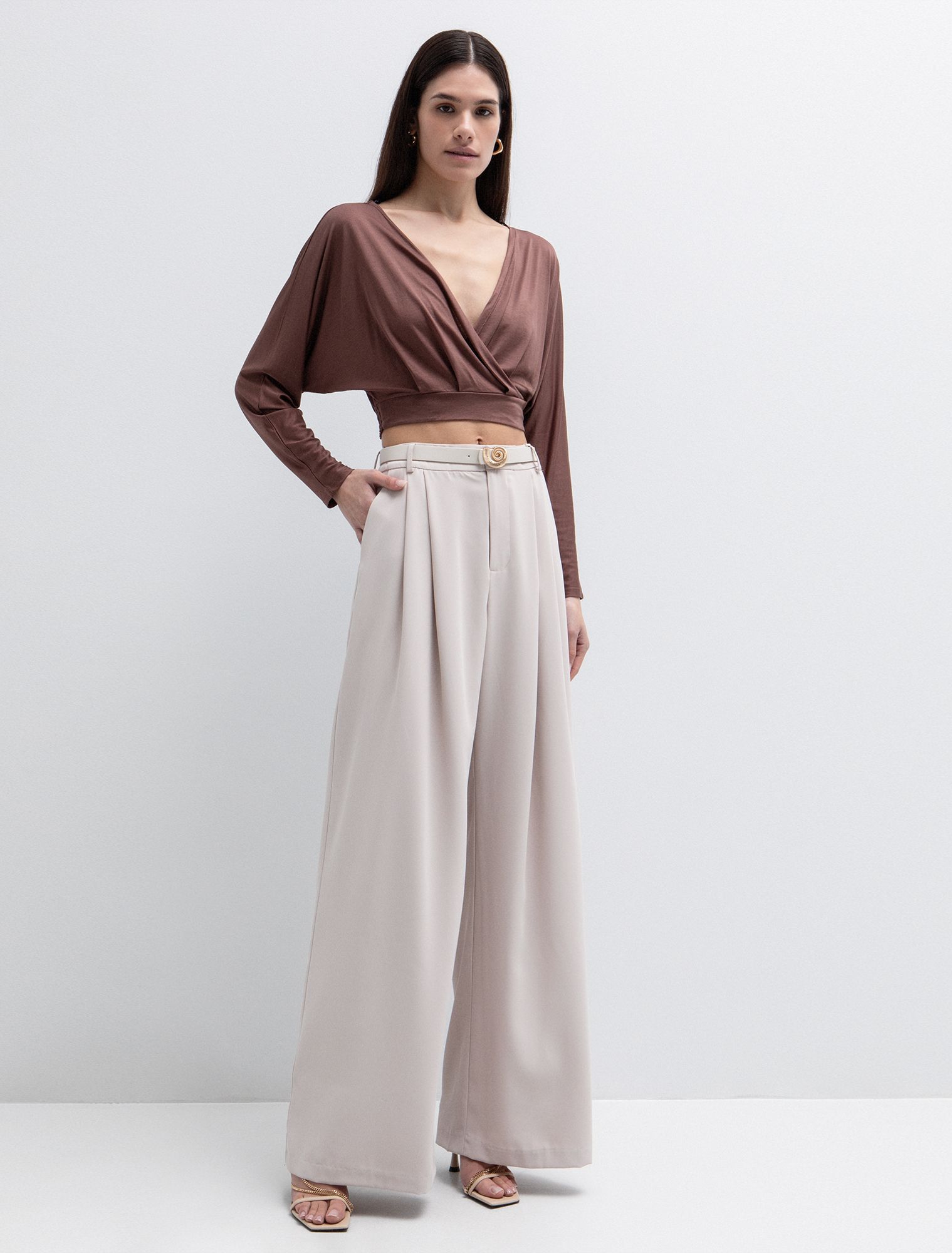 Κρουαζέ τοπ από lyocell