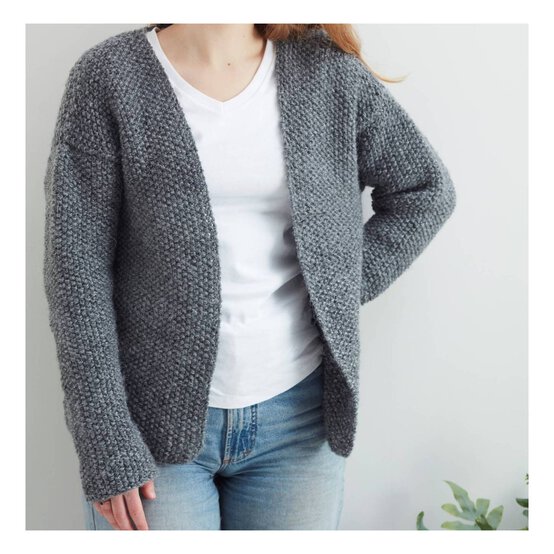 Knitcraft Alpaca Weekend Cardigan Digital Pattern 0042