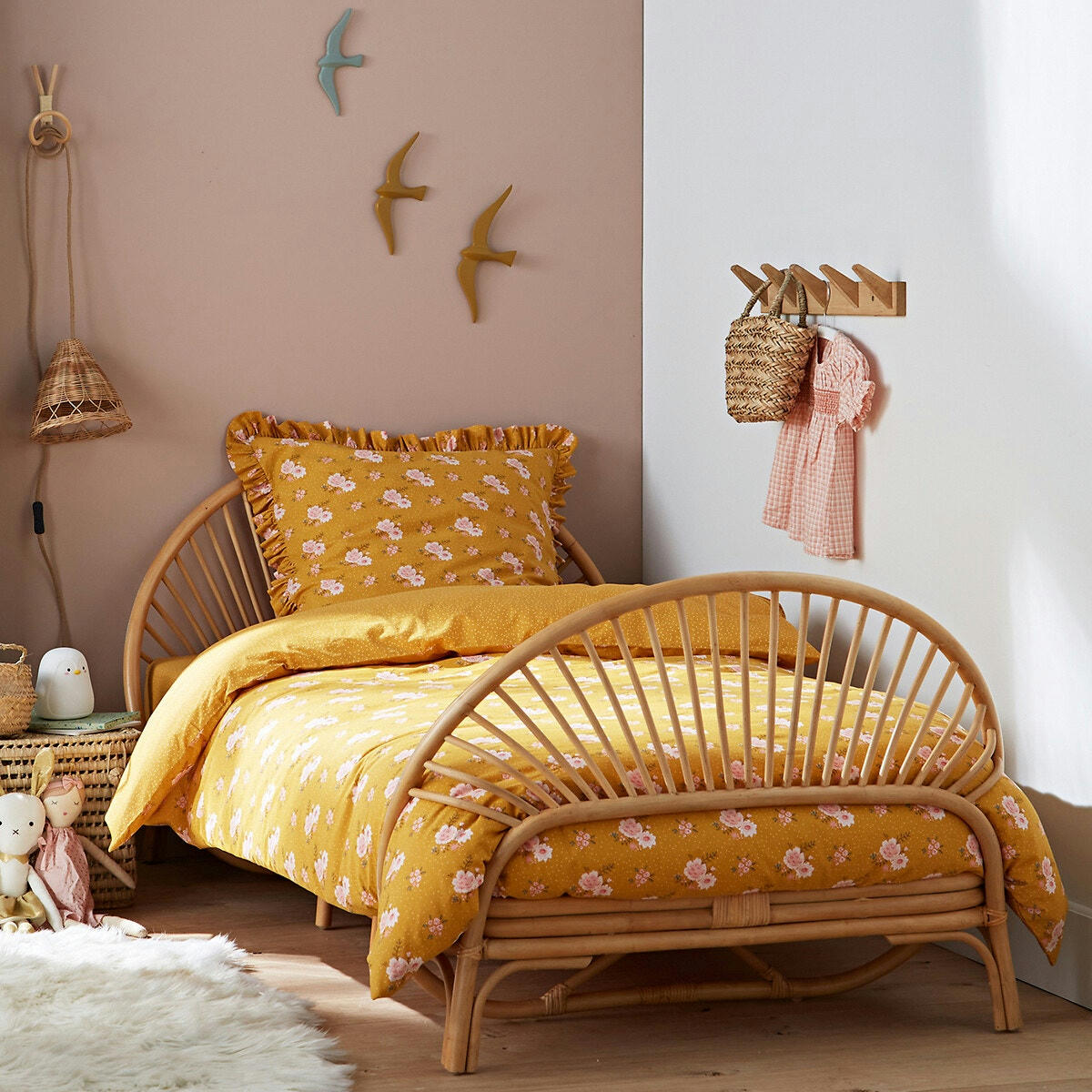 Drap housse coton lavé, Philomène