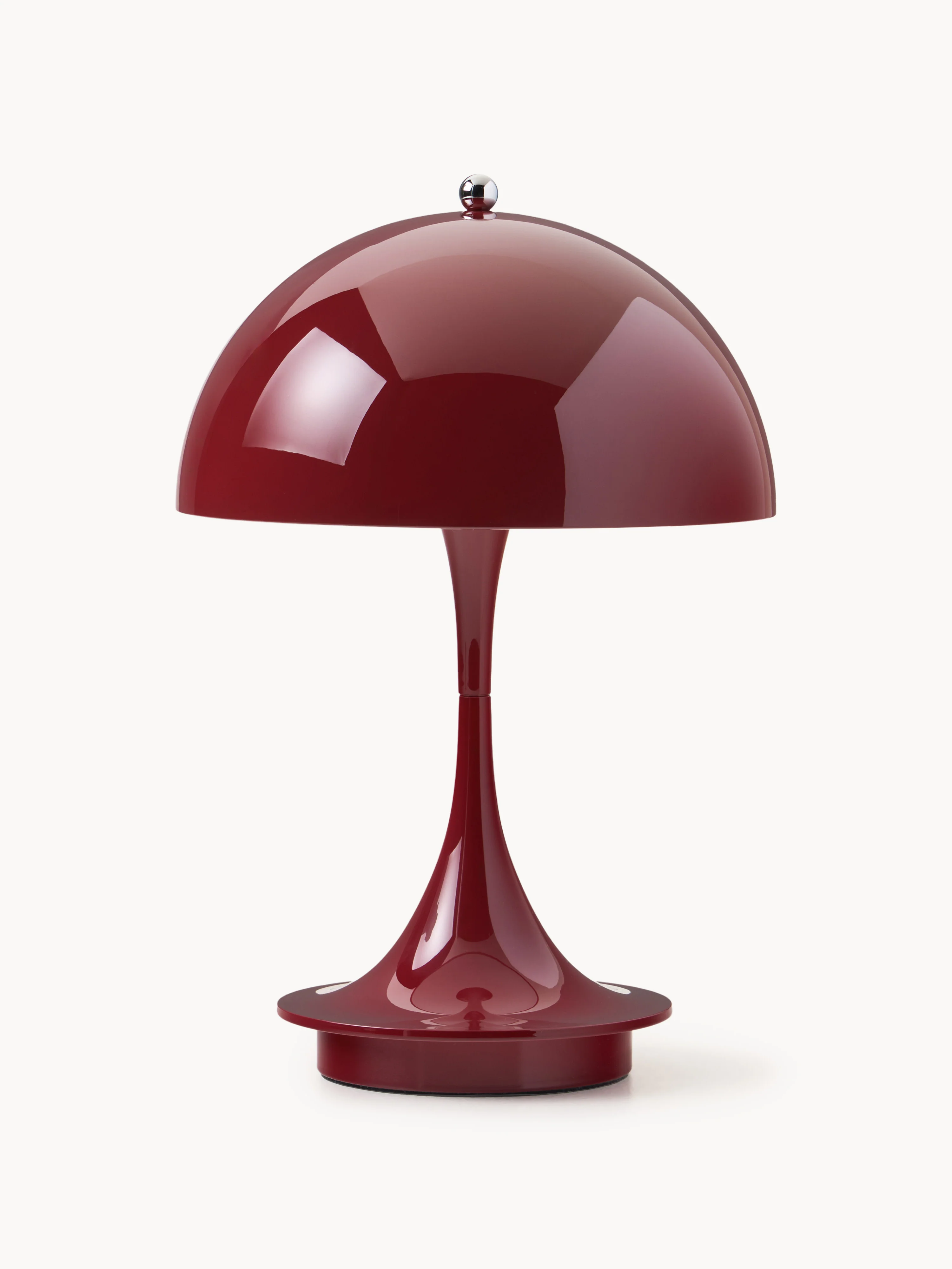 Kleine mobile LED-Tischlampe Panthella 160, dimmbar, Design Verner Panton
