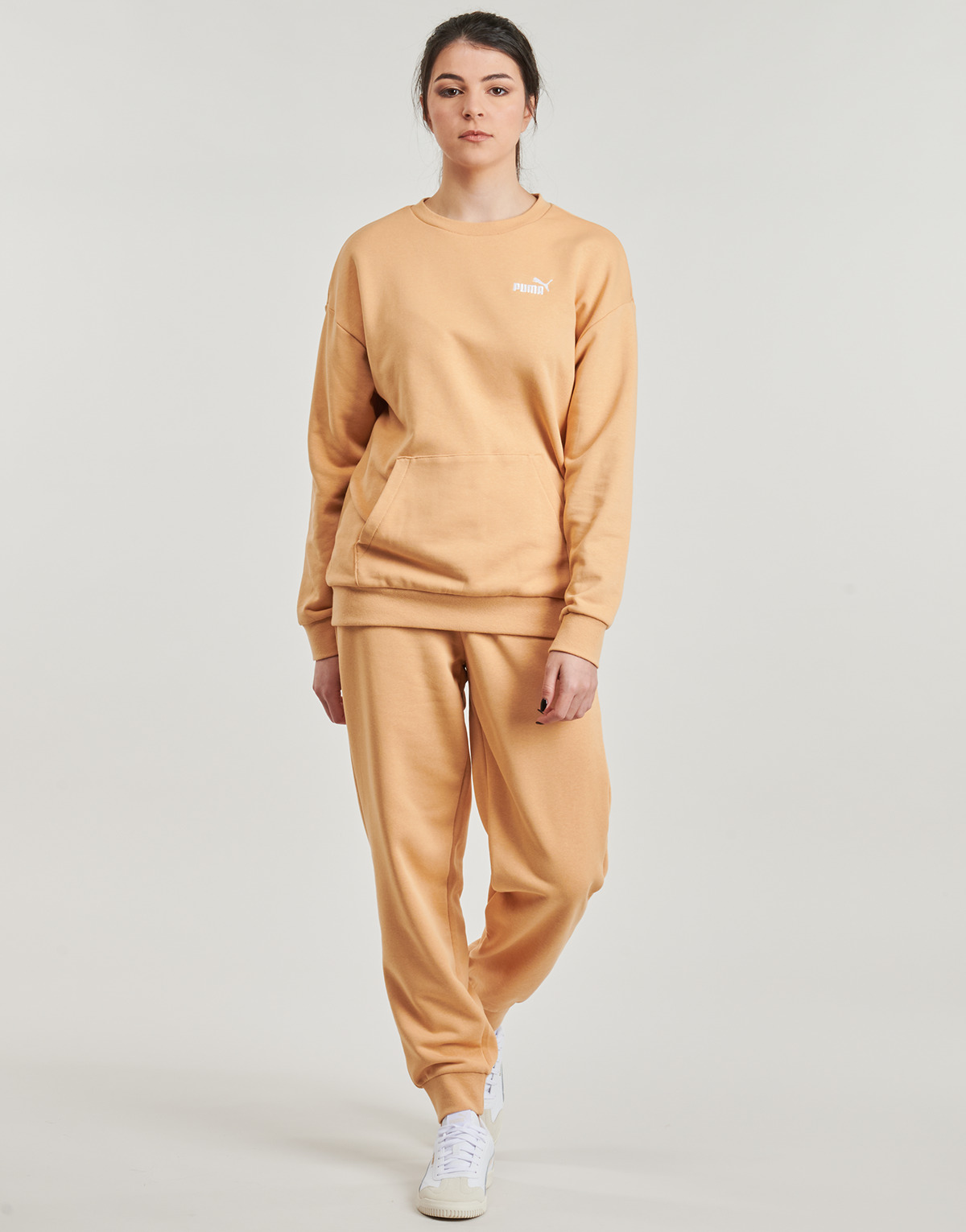 Puma - RELAXED SWEAT SUIT - Beige