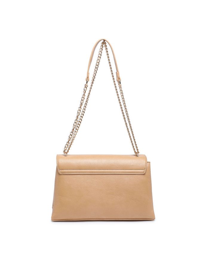 JFY Crocodile Skin Pattern Front Pocket 3 Compartments Cross Body Bag