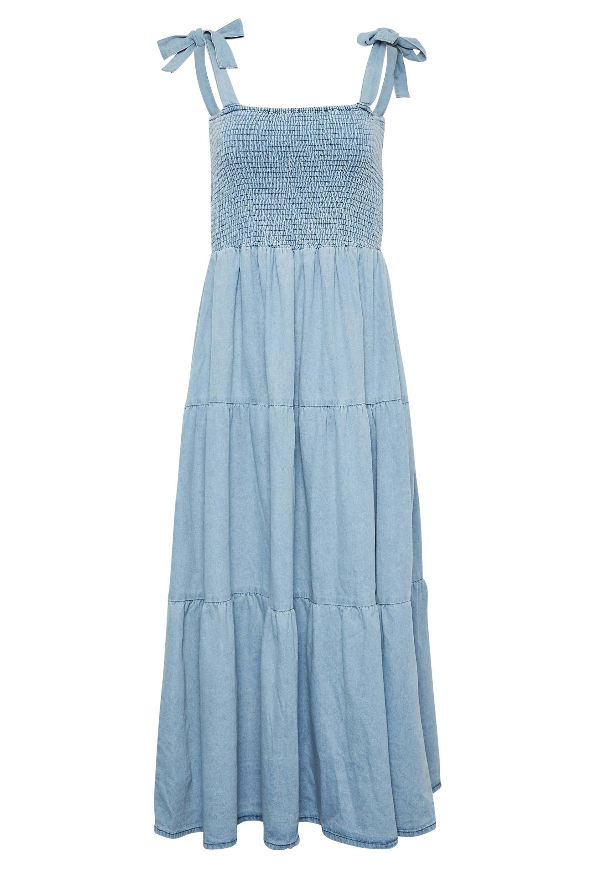 Long Tall Sally Tall Denim Midi Dress
