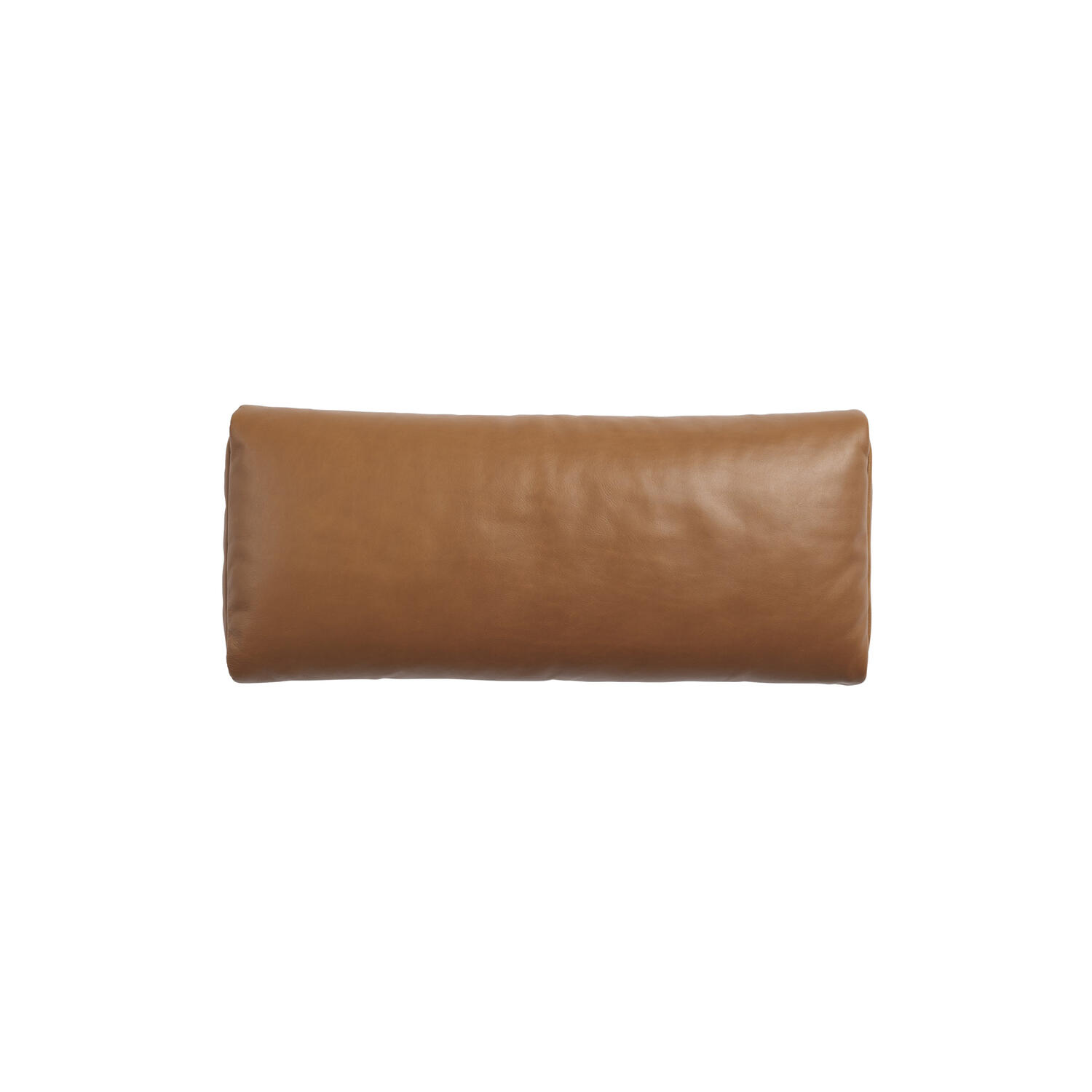 Outline Daybed Cushion, refine leather cognac