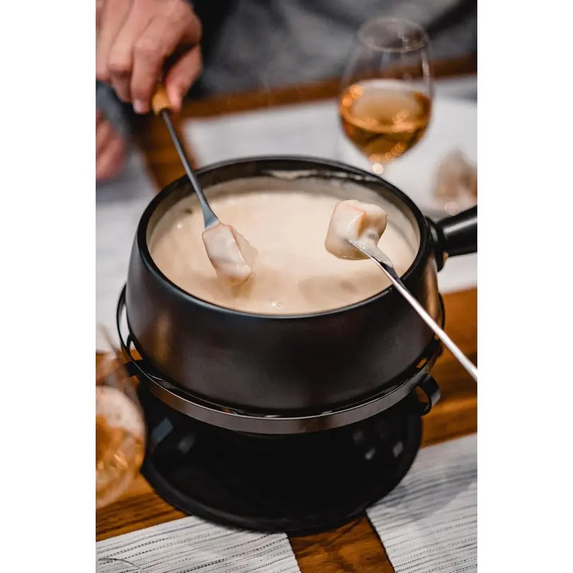 Fondue-Set 9-teilig Pure