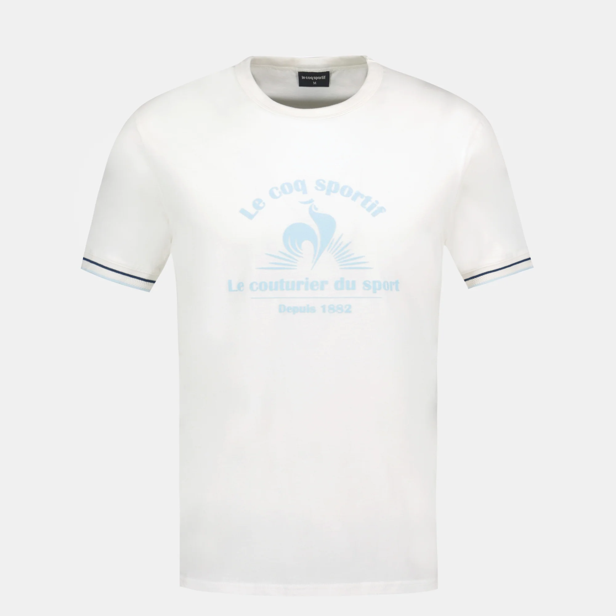 2510915-HERITAGE LF Tee SS N°2 M marshmallow | T-shirt Homme