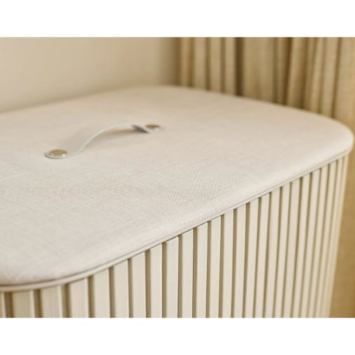 Joseph Joseph Tota Twin Luxe 90L Laundry Separation Basket Ecru