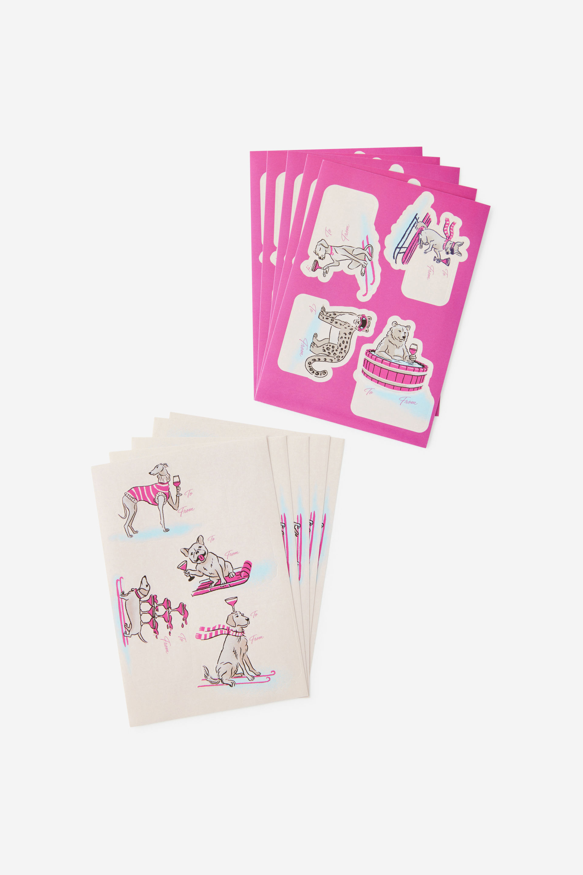 To & From Sticker Sheets