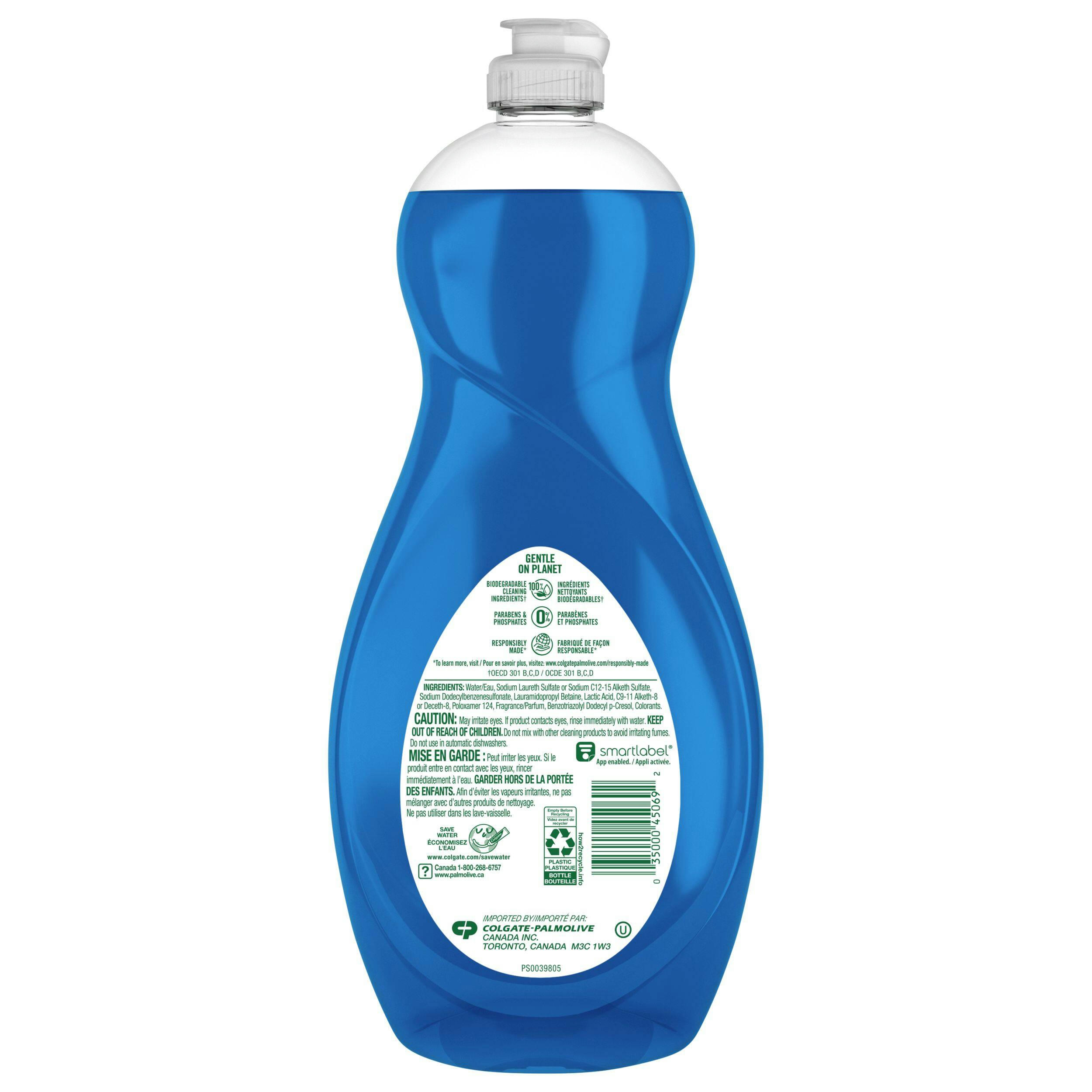 Palmolive Ultra Oxy Liquid Dish Soap Detergent, Fresh Scent, 961-mL