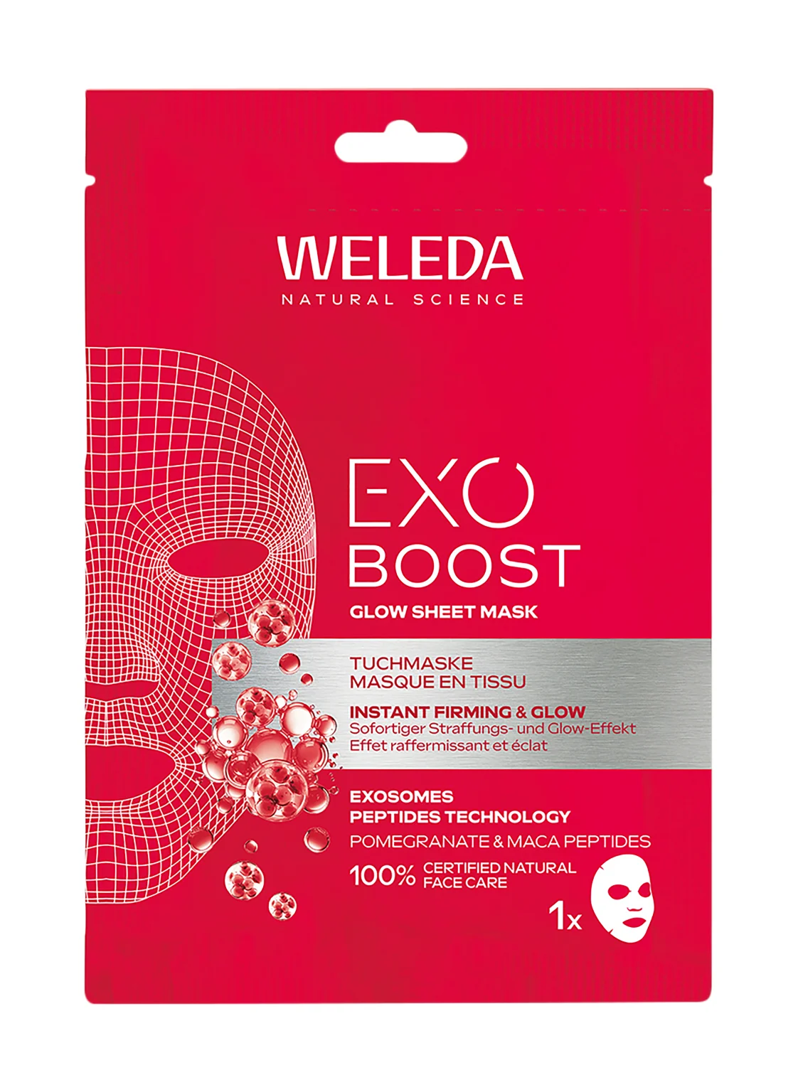 WELEDA EXO BOOST GLOW TUCHMASKE
