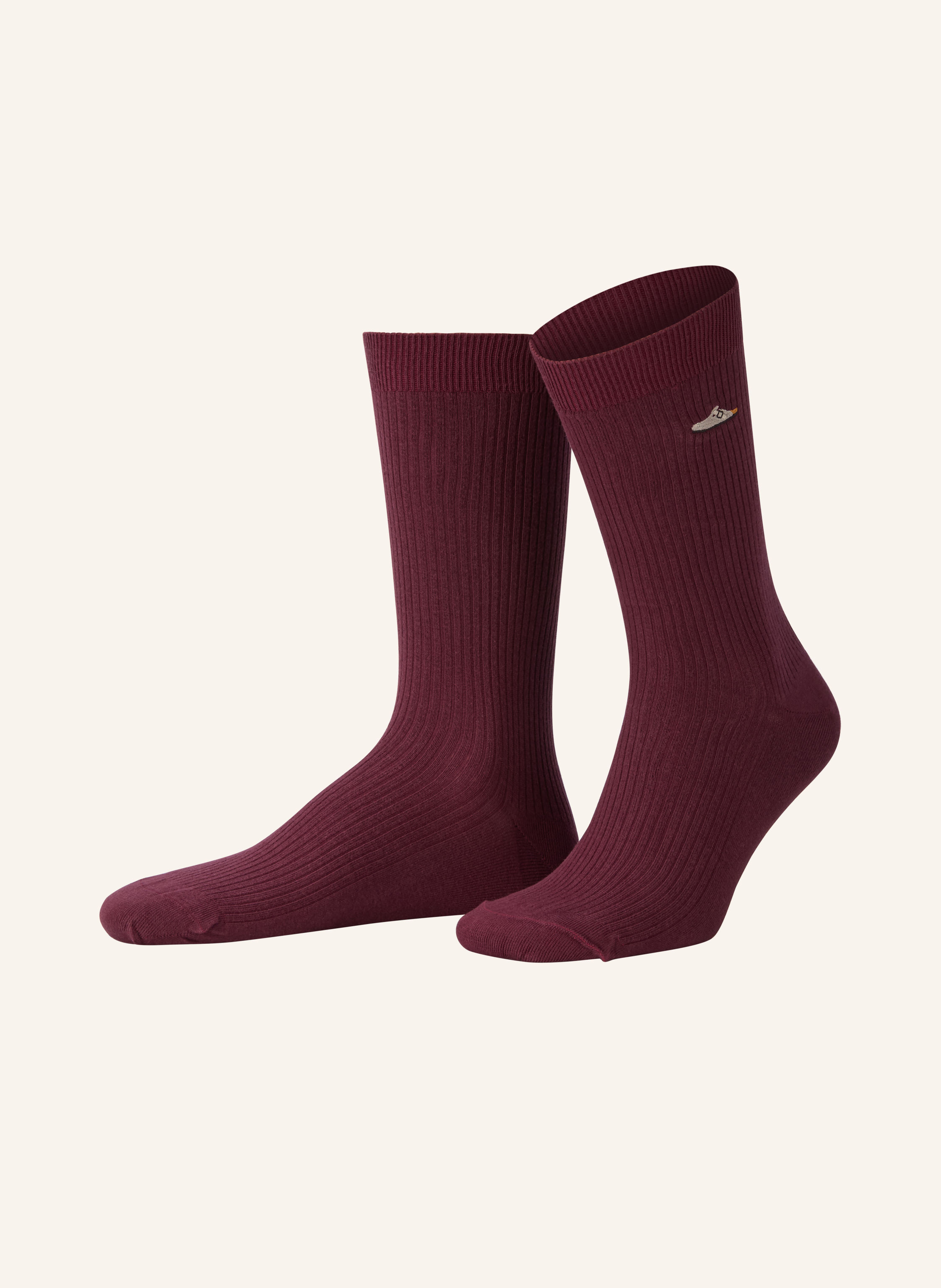 BIRKENSTOCK Socken COTTON RIB ZINFANDEL