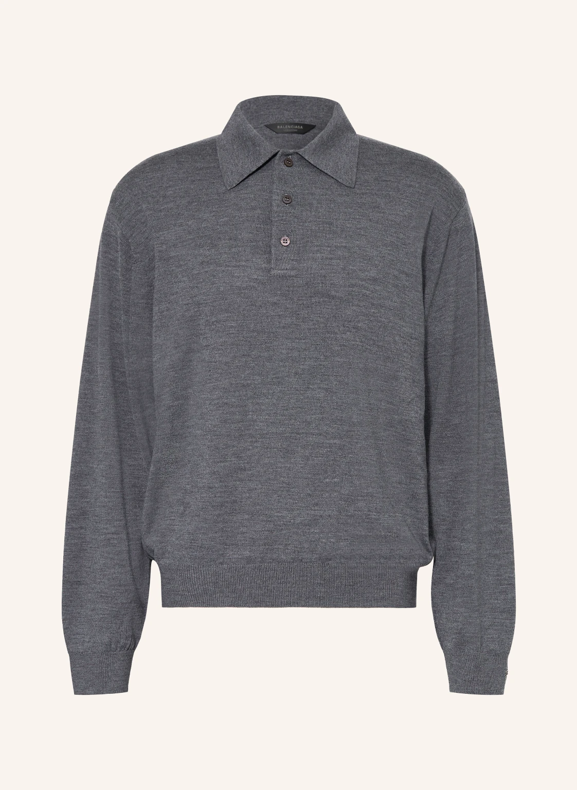 BALENCIAGA Strick-Poloshirt