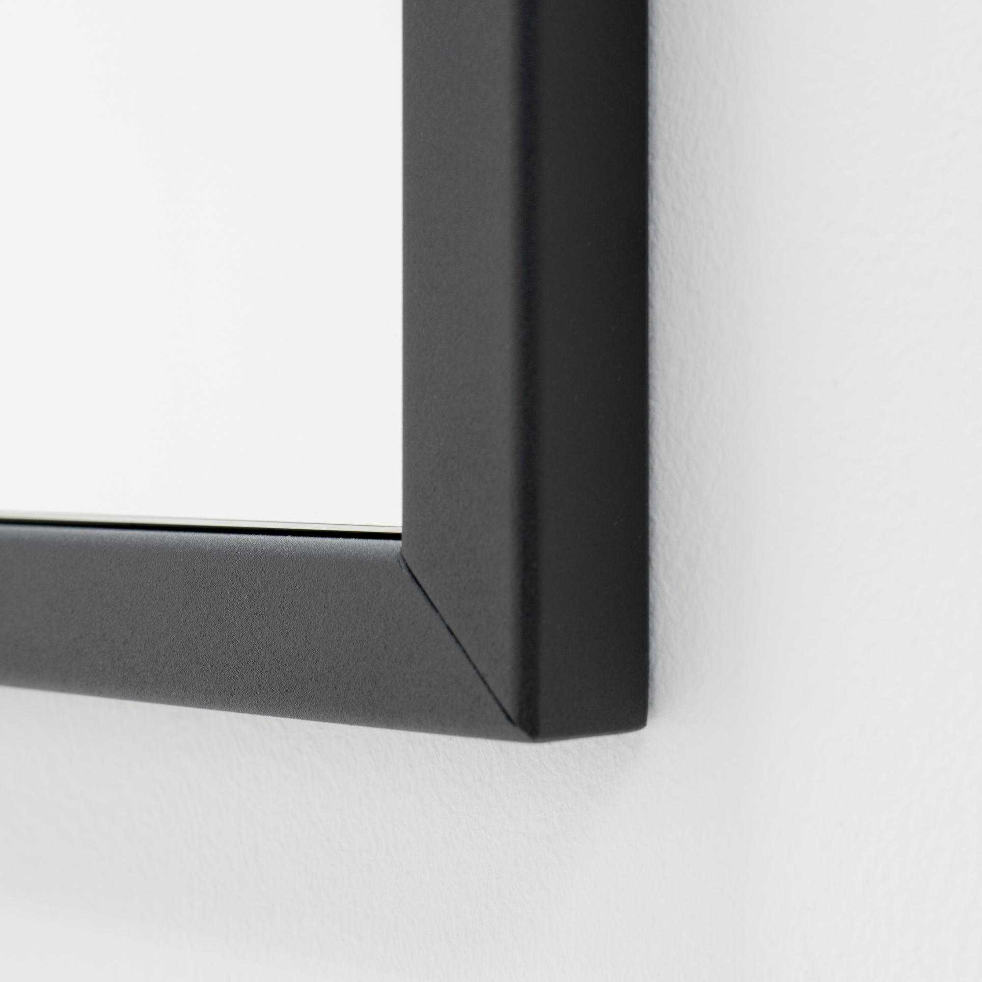 Spinder Design Senza Spiegel H 185 x B 46 cm - Zwart