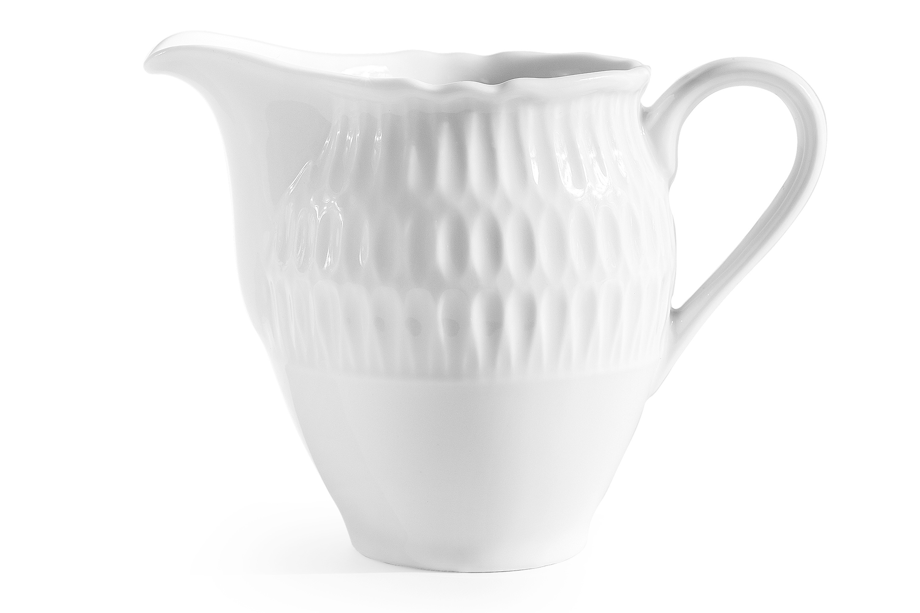 KONSIMO SOFIA BIAŁA Mlecznik porcelanowy, 250 ml, Polski Produkt