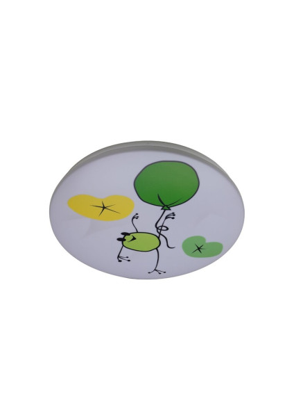 Plafon FROGGO okrągły biały LED 1x24W 37,5cm 1440lm IP20 Rabalux