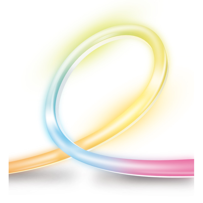 Ruban LED RGB néon USB extensible IP20 3 m 6 W XANLITE