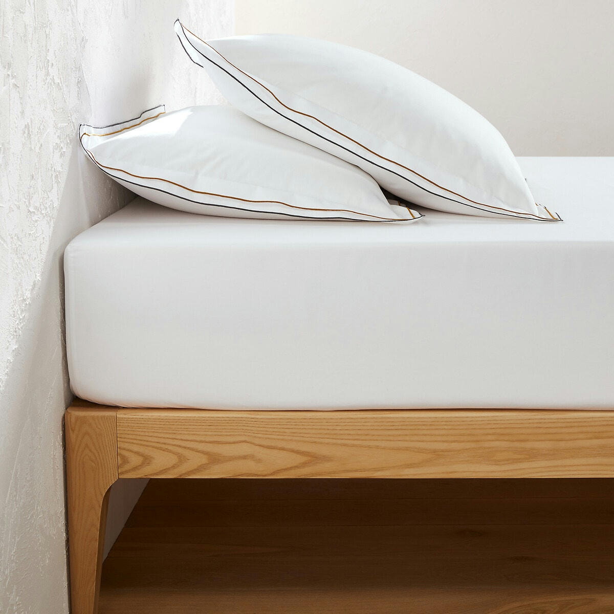 Drap-housse coton égyptien bonnet 30 cm, Camila