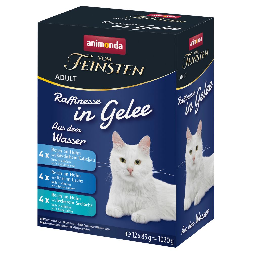 animonda vom Feinsten Adult Raffinesse in Jelly 12 x 85g
