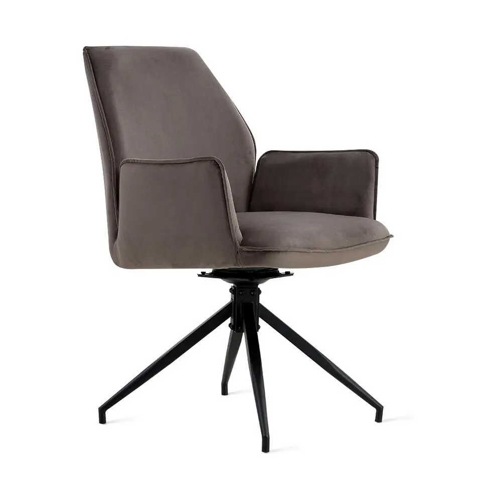 2x Collectables Jill Eetkamerstoel - Velvet Grijs (Set van 2)