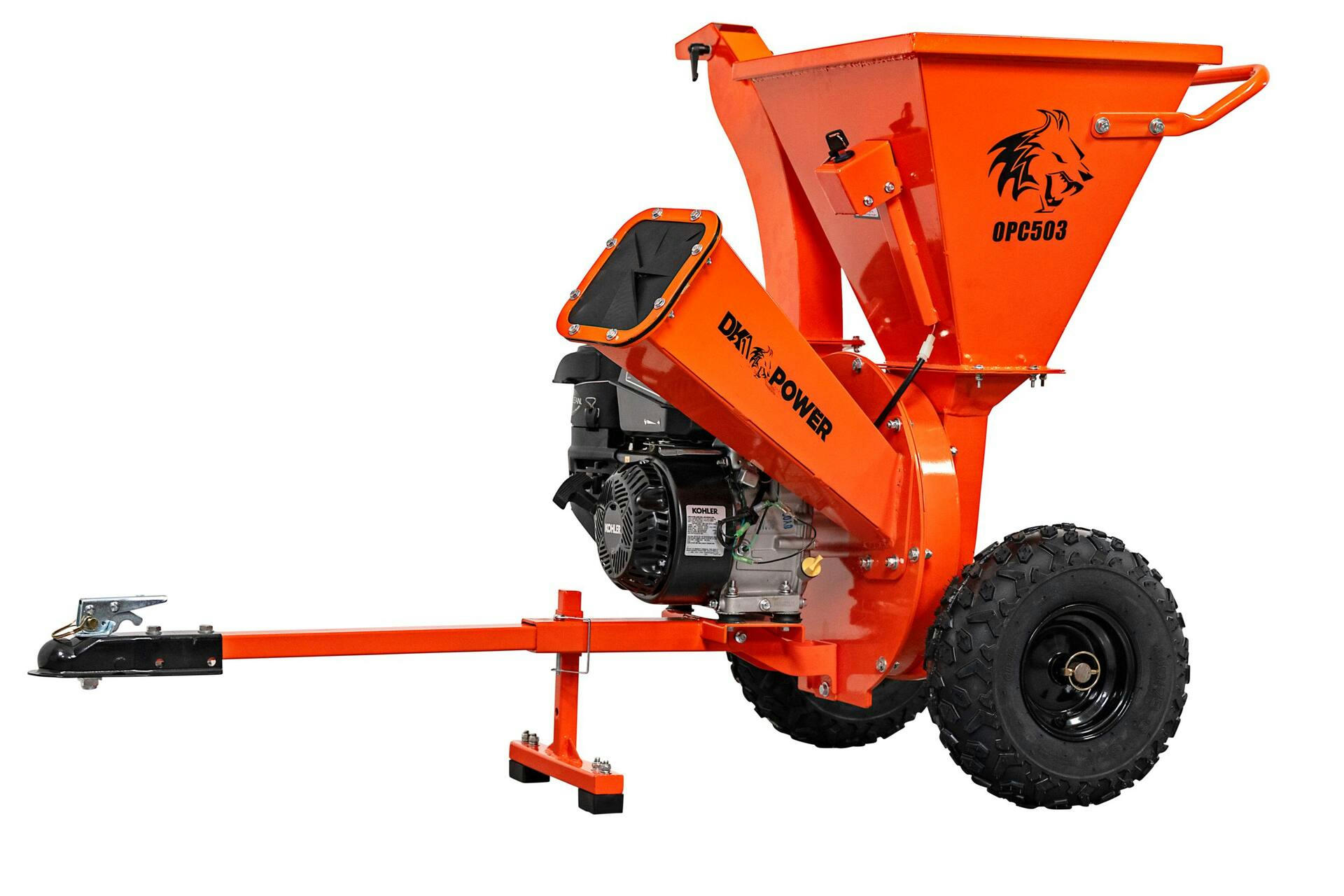 Detail K2 OPC503 3-in 7 HP Gas-Powered Cordless Towable ATV Shredder/Chipper