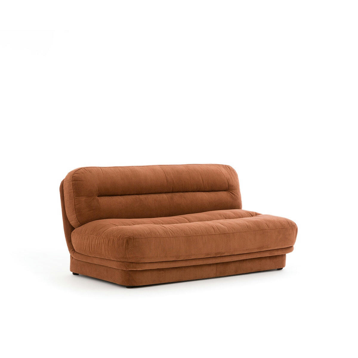 Banquette modulable velours, 2 places, Jonas