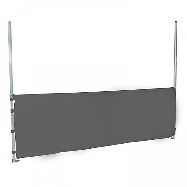 Demi mur gris 3 m pour tente pliante 40mmOviala