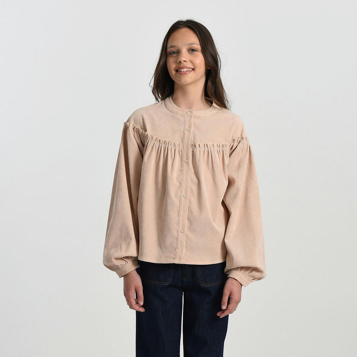 Blouse fluide manches longues