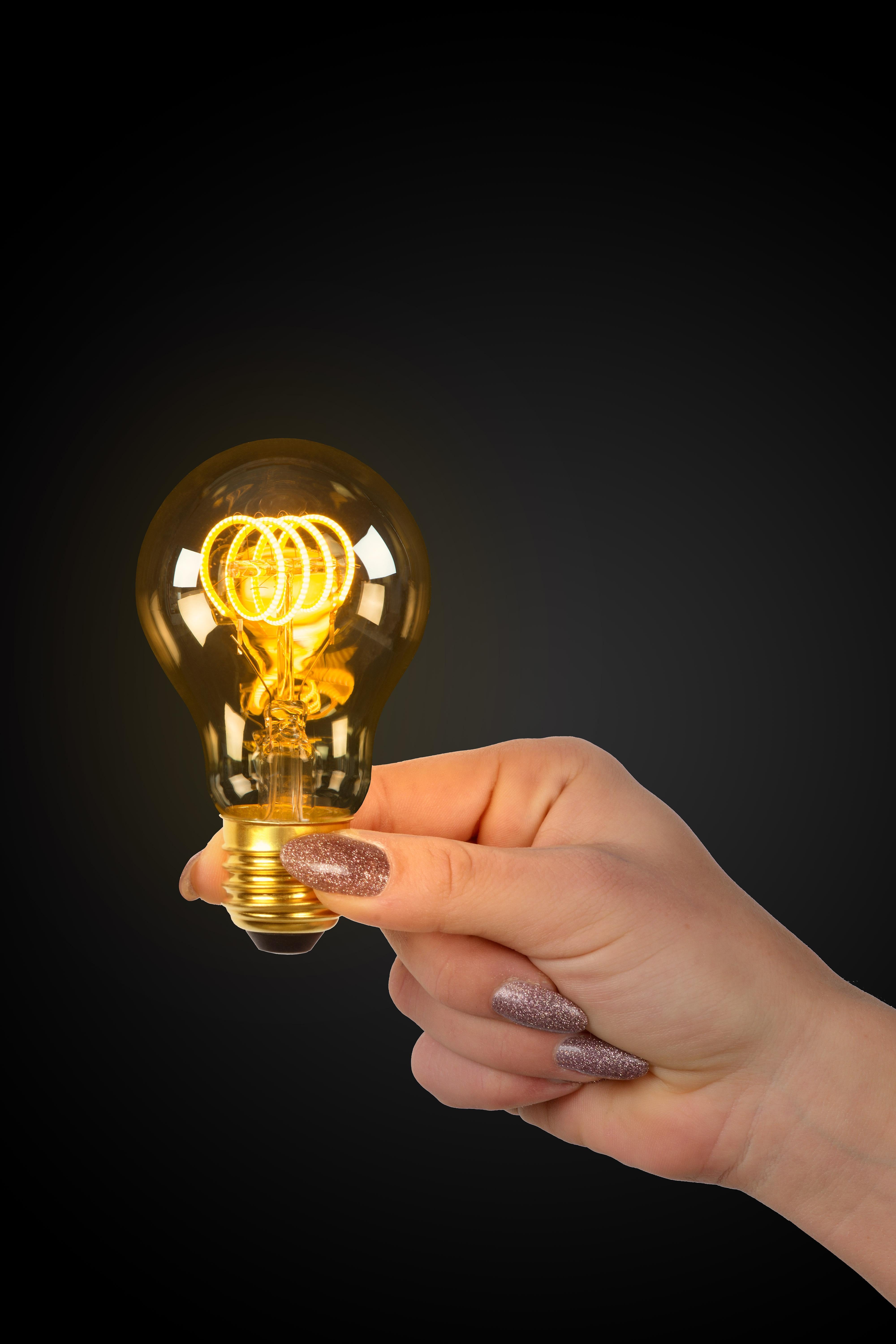 A60 LED lichtbron E27 5W 2200K amber dimbaar