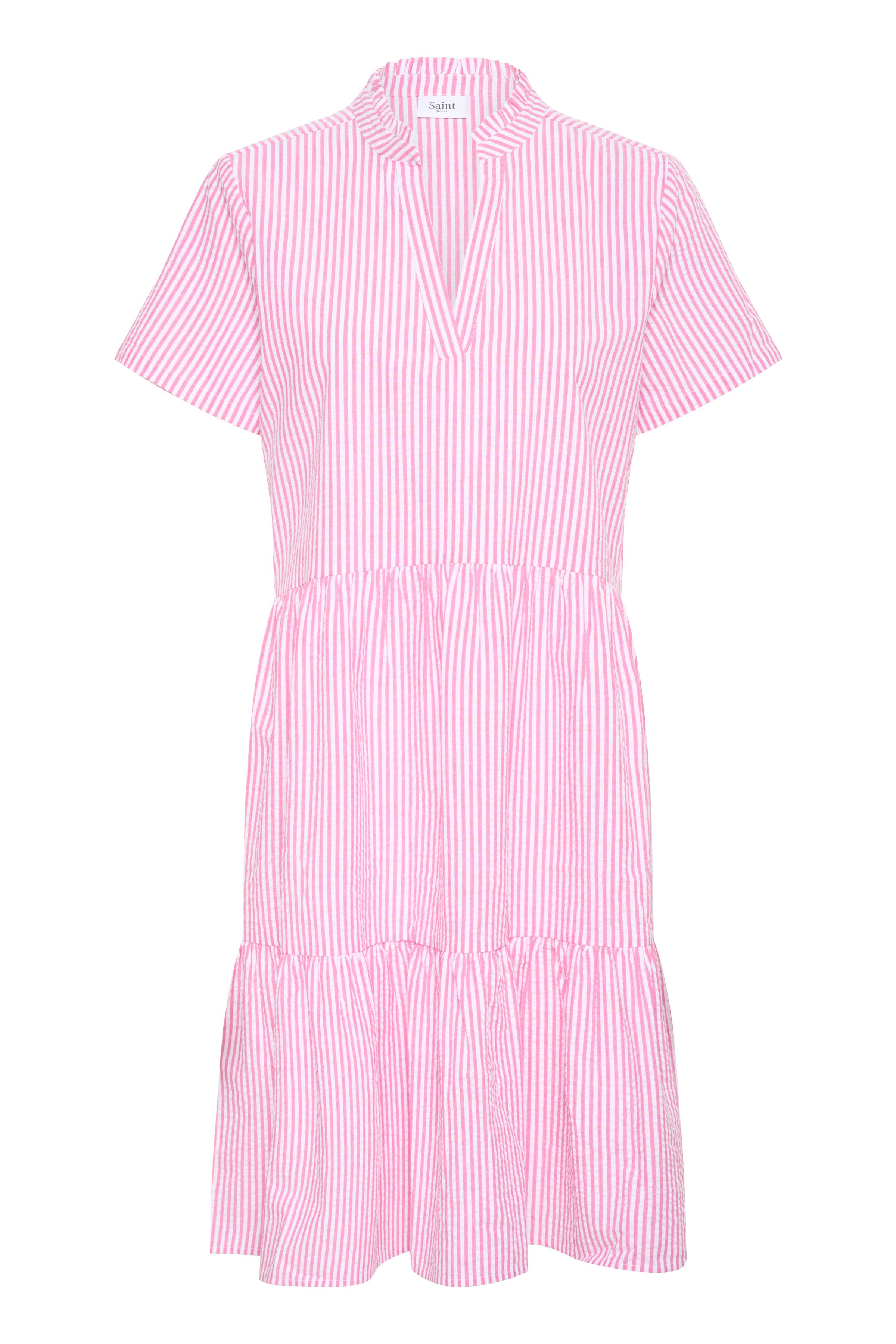 Saint Tropez Elmiko Short Sleeve Knee Length Dress