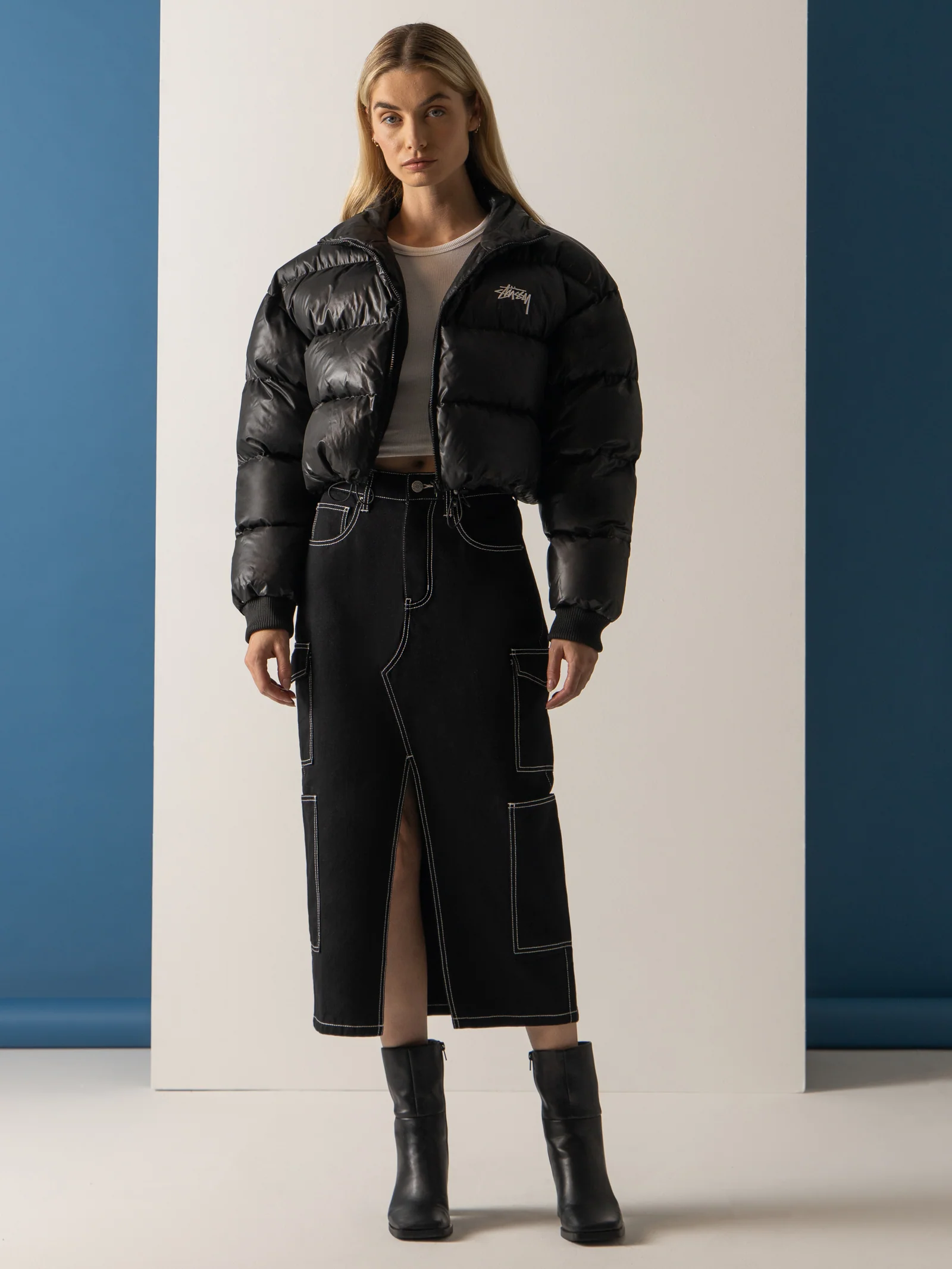 Stock Crop Puffer Jacket
