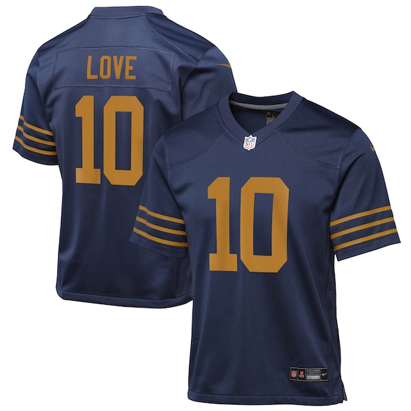 Jordan Love Green Bay Packers Nike Youth The 1923 Classic Game Jersey - Navy