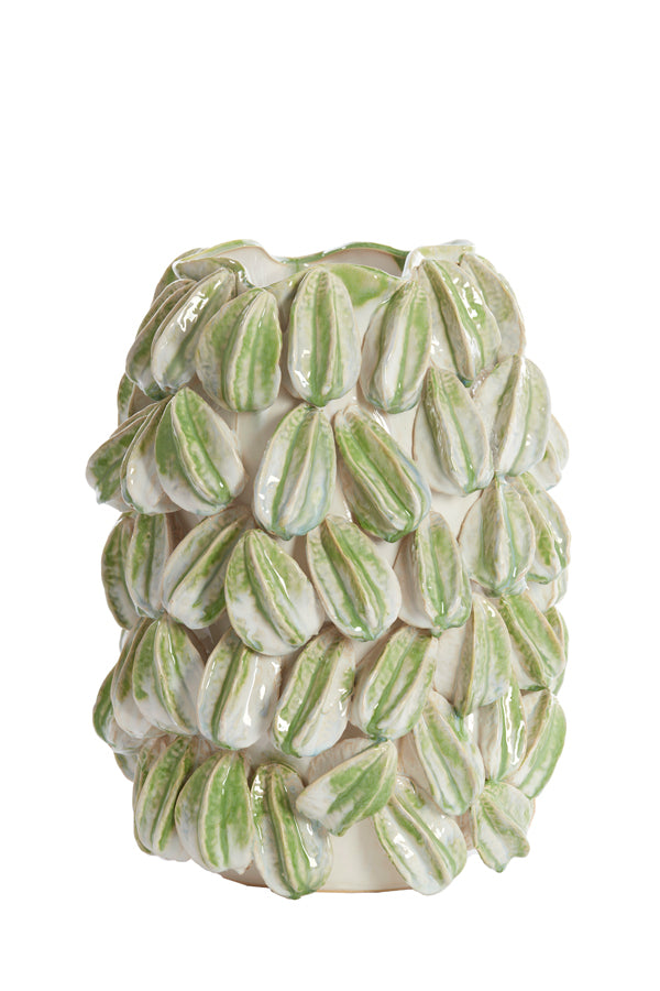 Light & Living vaas CARAMBOLA - 35x33x47cm - bruin