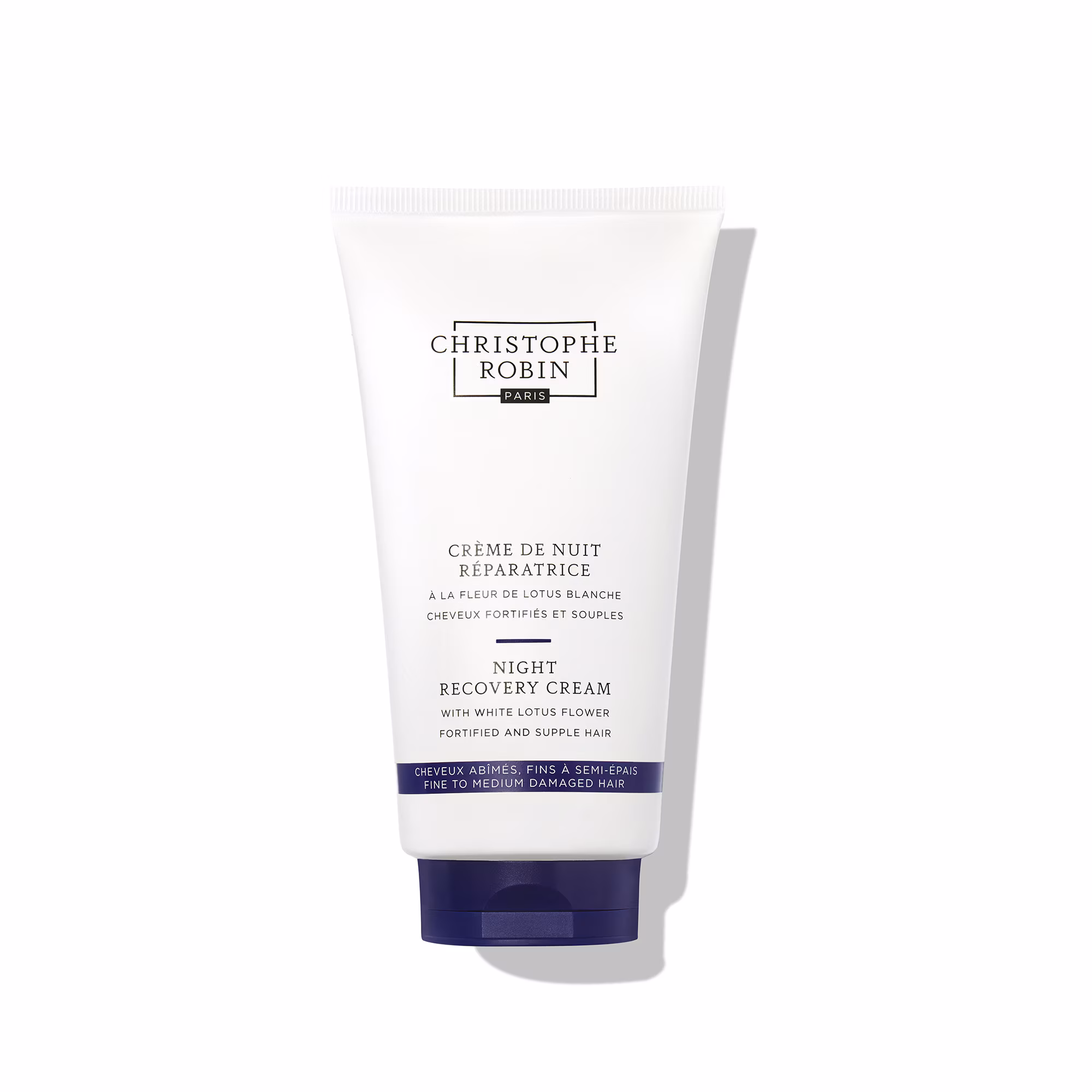 NUITCrème de nuit réparatrice à la fleur de lotus blanche ?