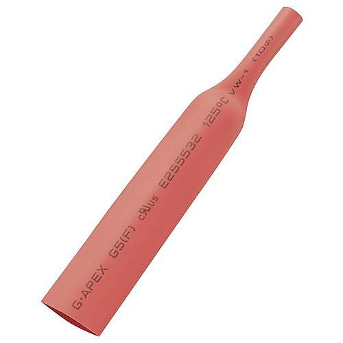 Gaine thermorétractable sans colle 2:1 TRU COMPONENTS B2G5-7 R rouge 5 m boîte distributrice