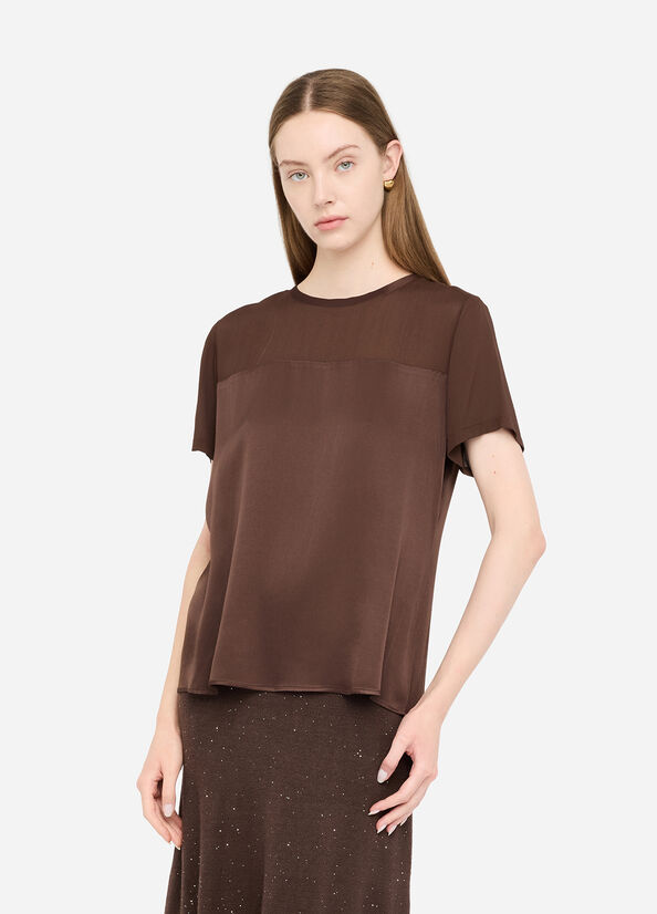 Blusa in raso