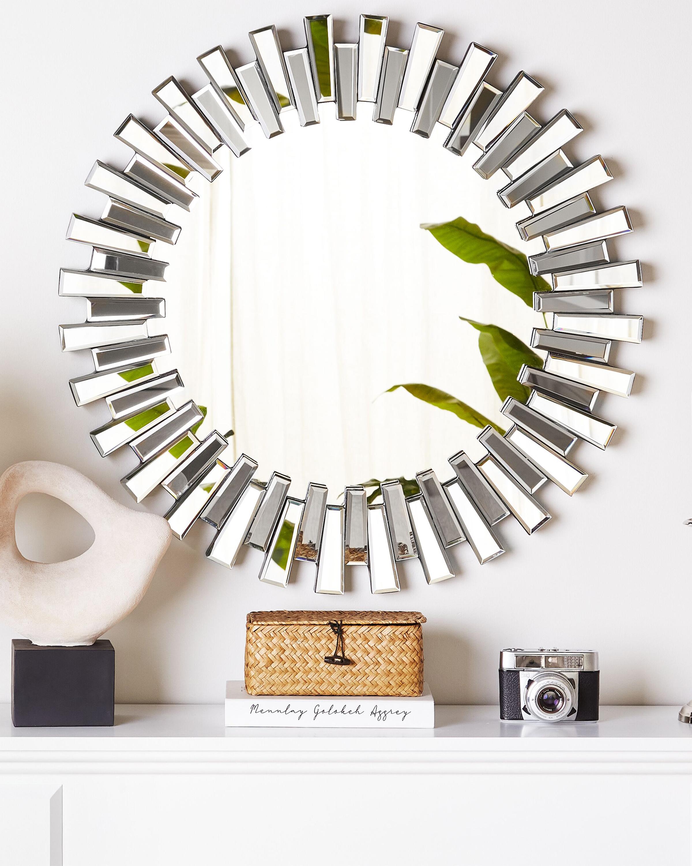 Wall Mirror CHOLET 70 cm 70 cm Silver
