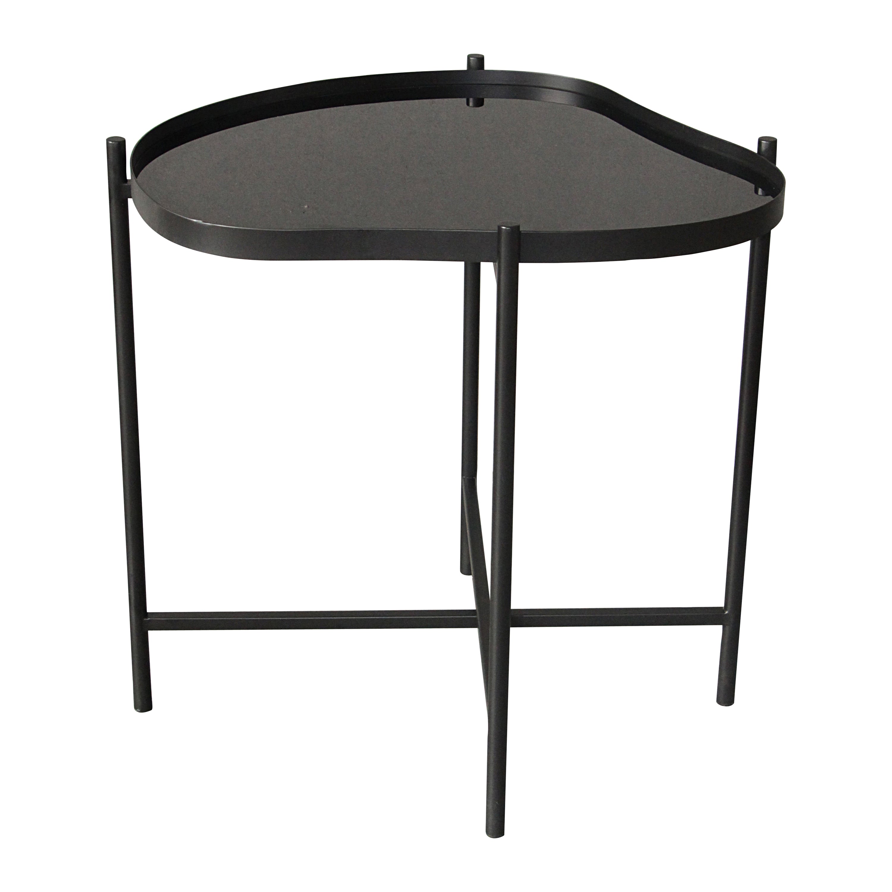 by fonQ Cross Bijzettafel - Zwart