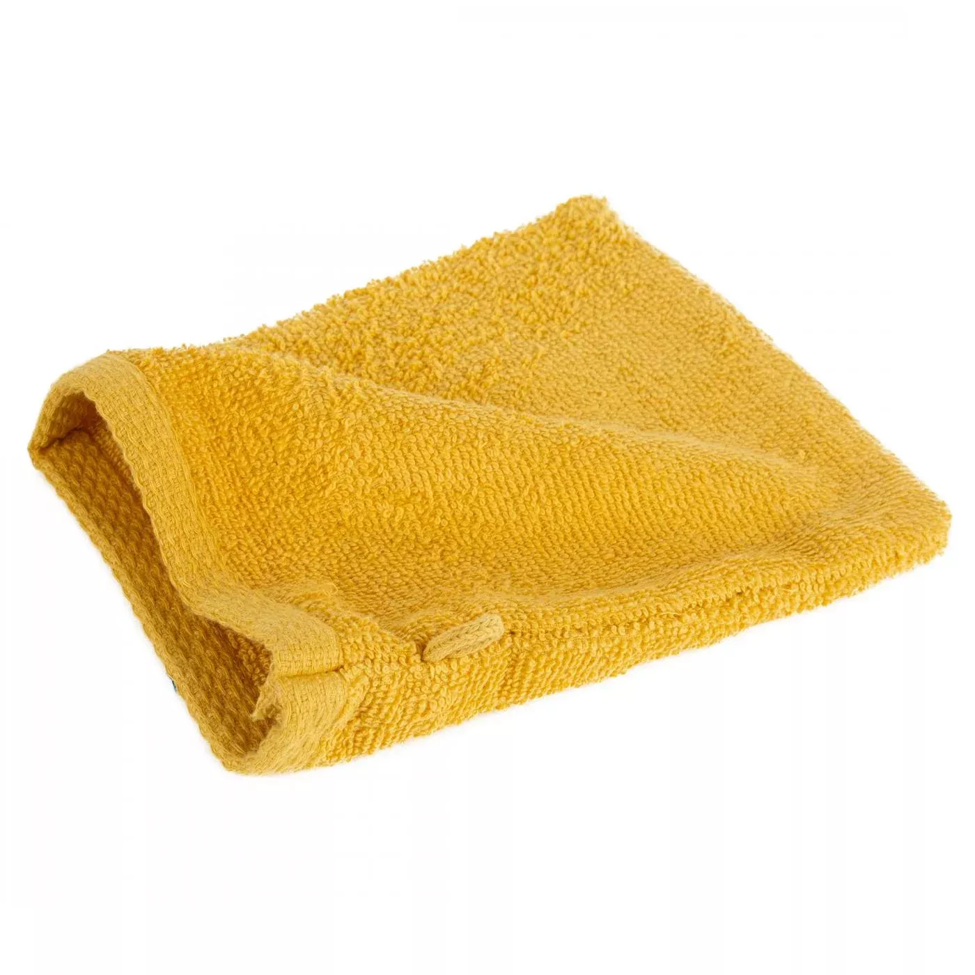 Myjka do kąpieli16x21 cm bawełniany kolor musztardowy 400 g/m2 GŁADKI 1