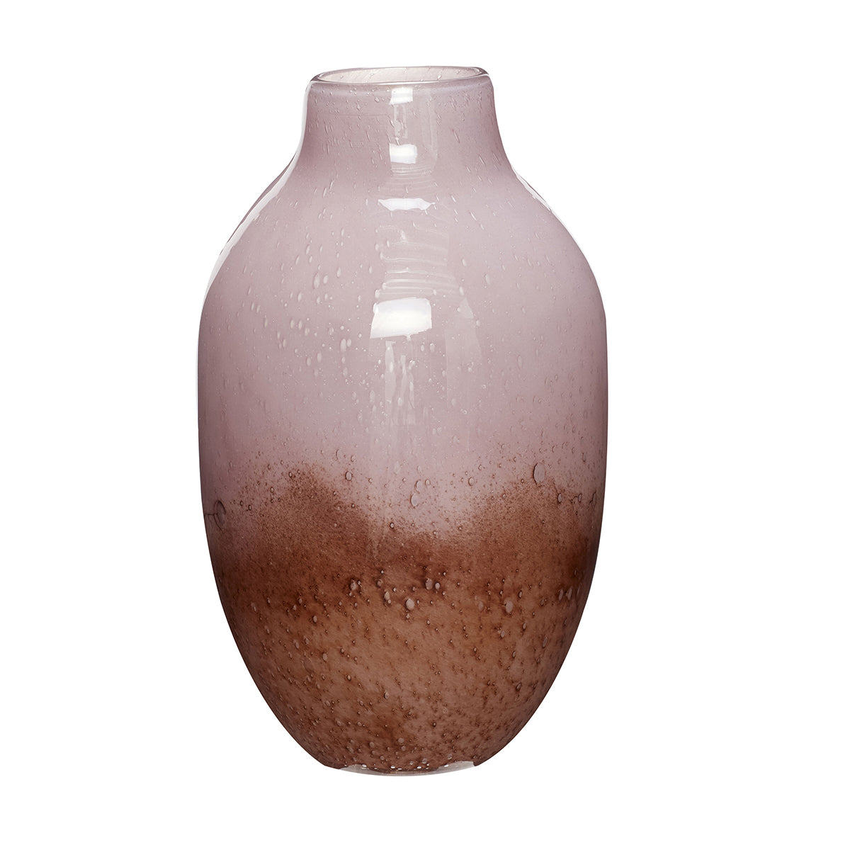 Hübsch vaas Posy - glas - ø21xh37cm