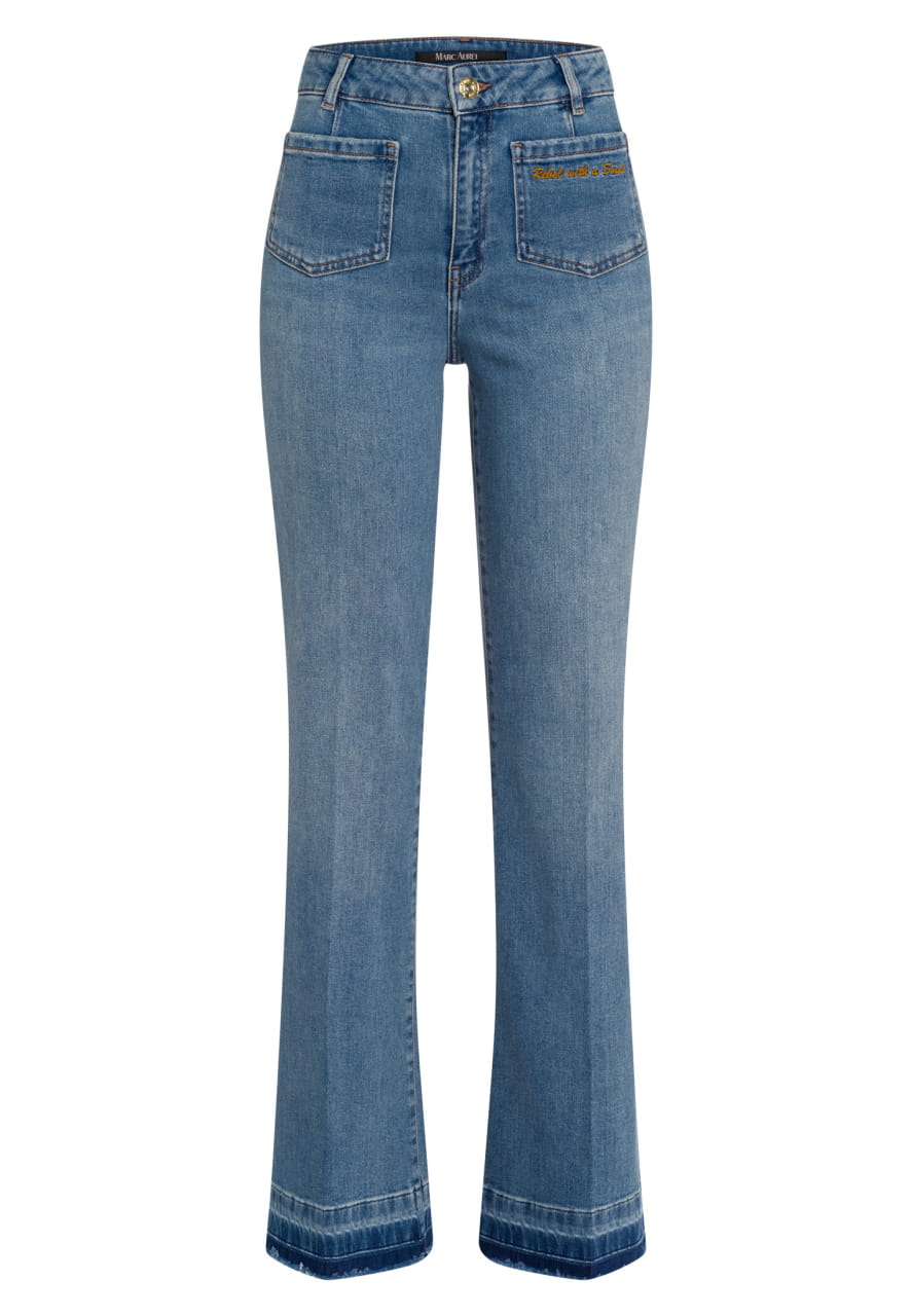 Flared Jeans aus Comfortstretch