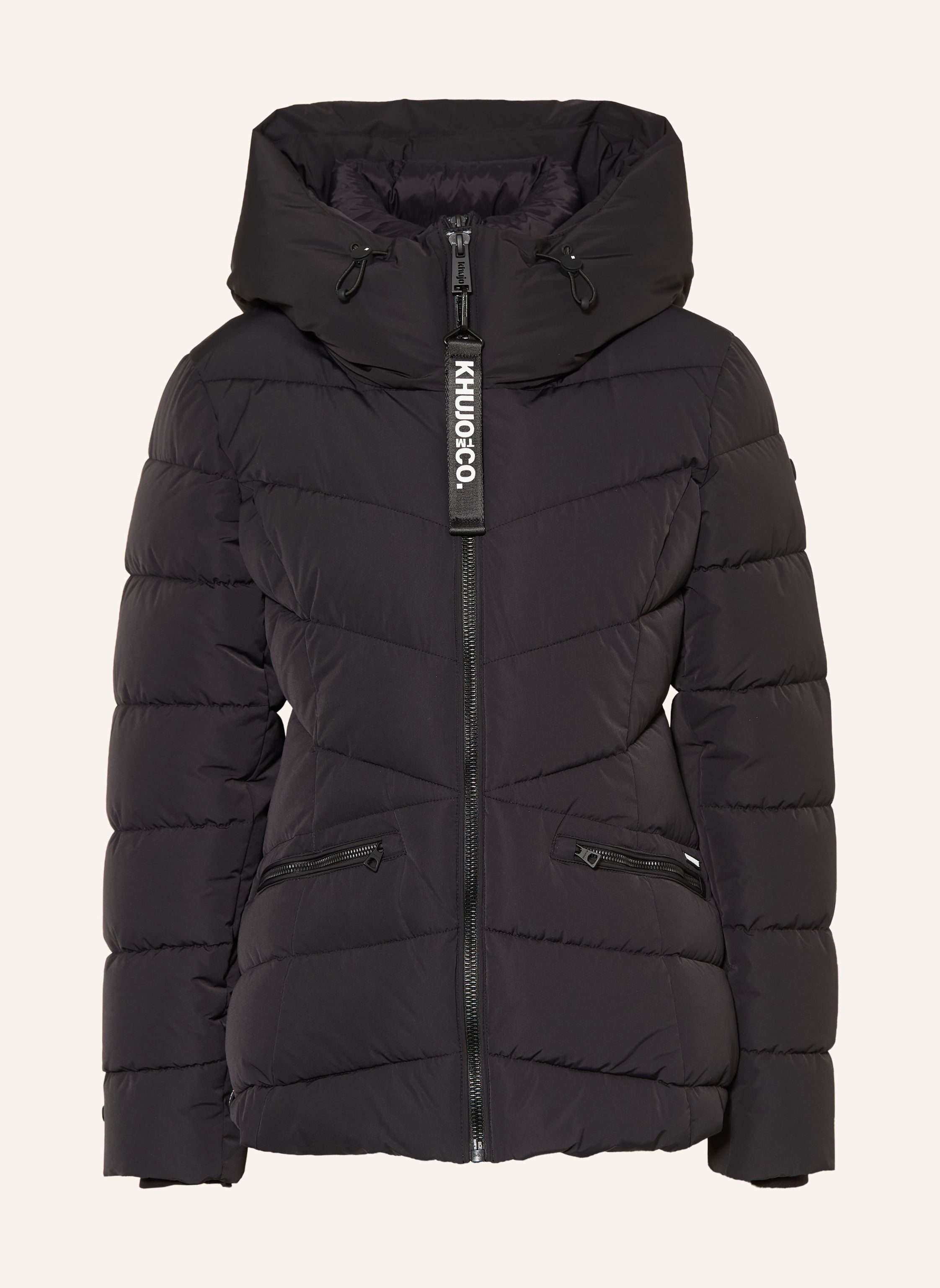 khujo Steppjacke HERSCH mit herausnehmbarer Blende und Kapuze