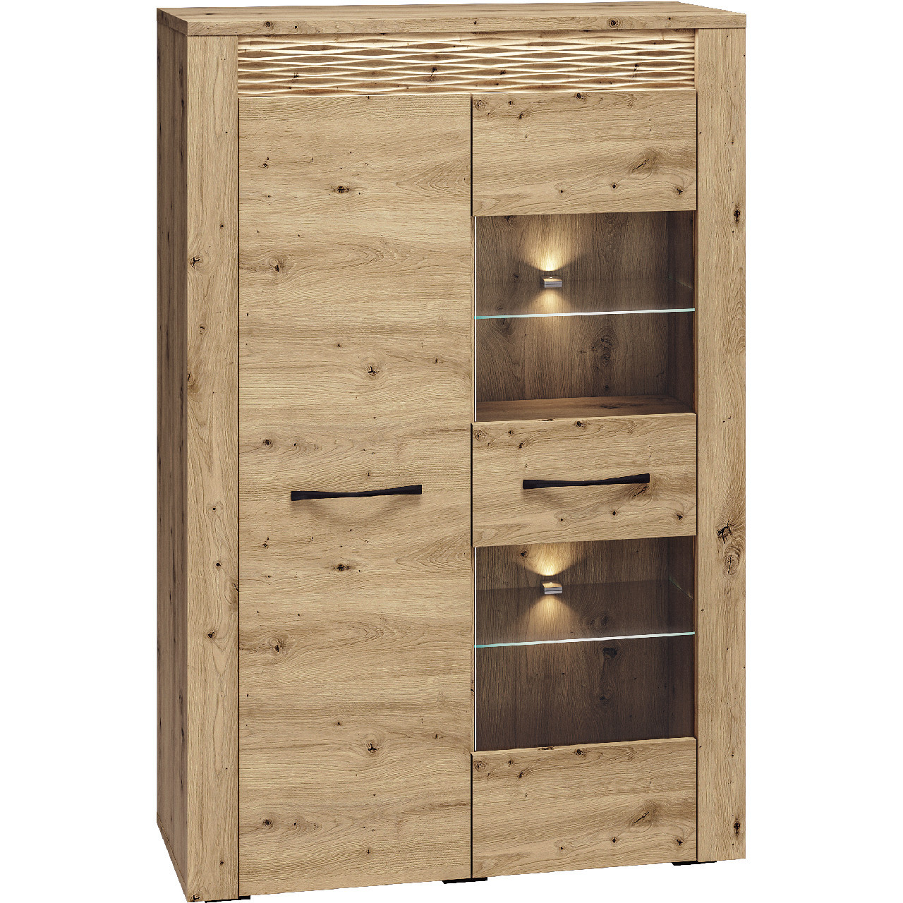 Witryna ARTON AR05 dąb artisan