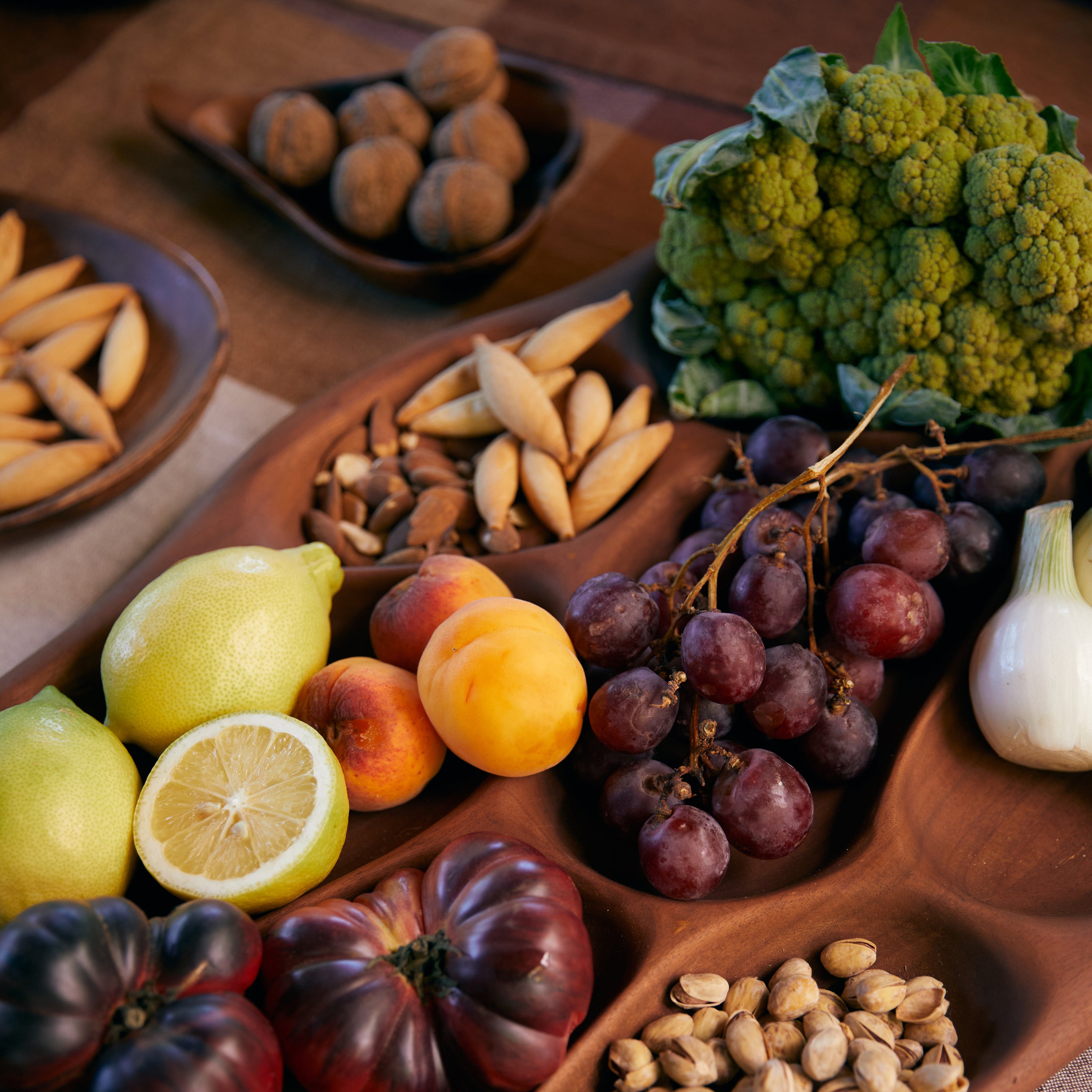HKliving Acacia Borrel Serveerbord - L