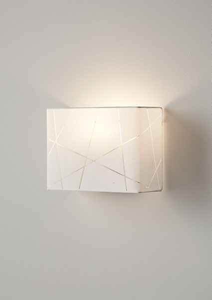 Applique murale Dachigam E14 IP20 blanc