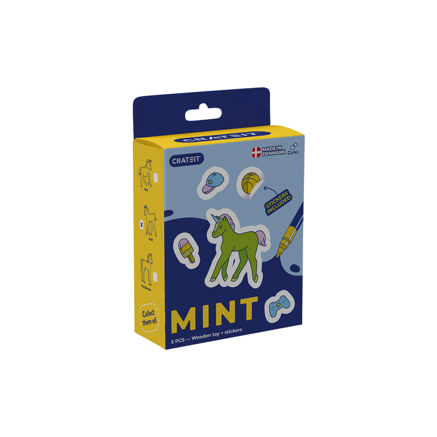 Unicorn tr&aelig;legetøj | Mint