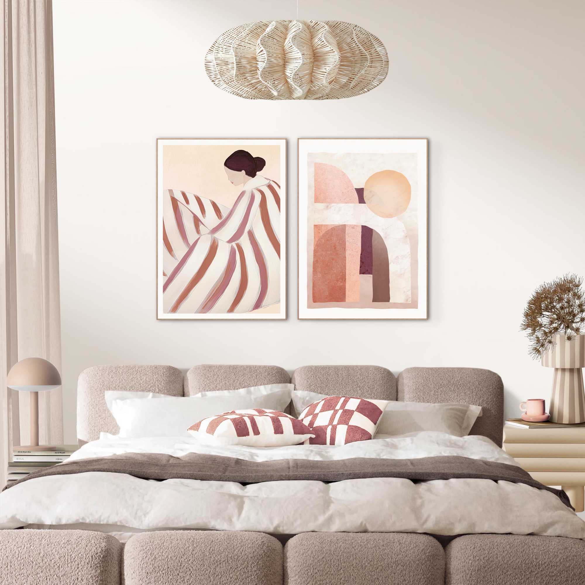 Reinders - Rust in kleur - Schilderijen set 50x70 cm - Bruin