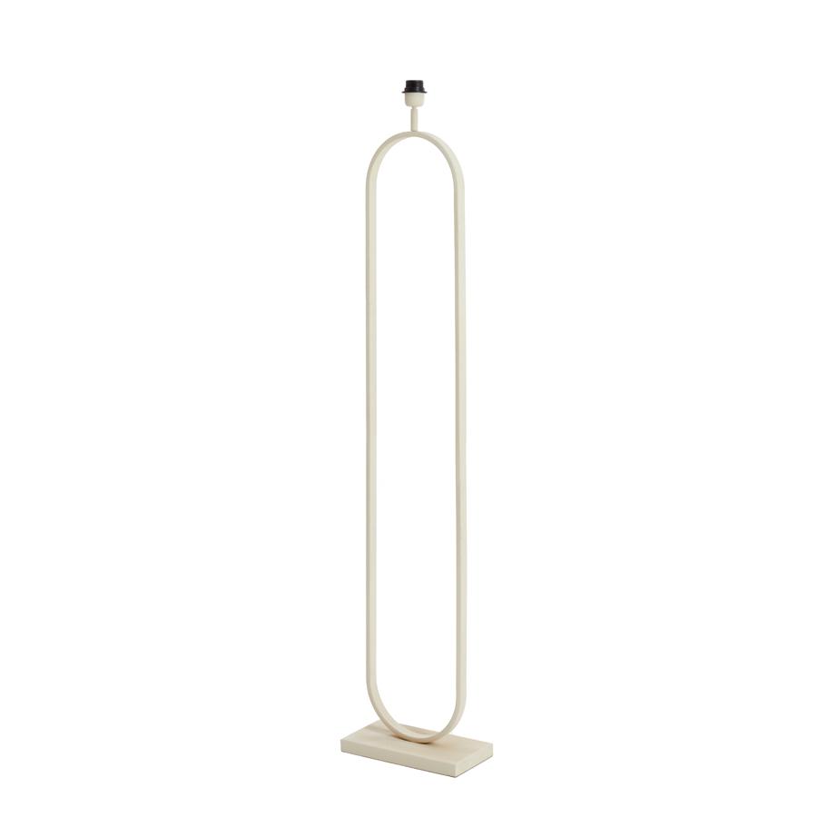 Light & Living - Jamiri vloerlamp 30x15x142 cm - crème