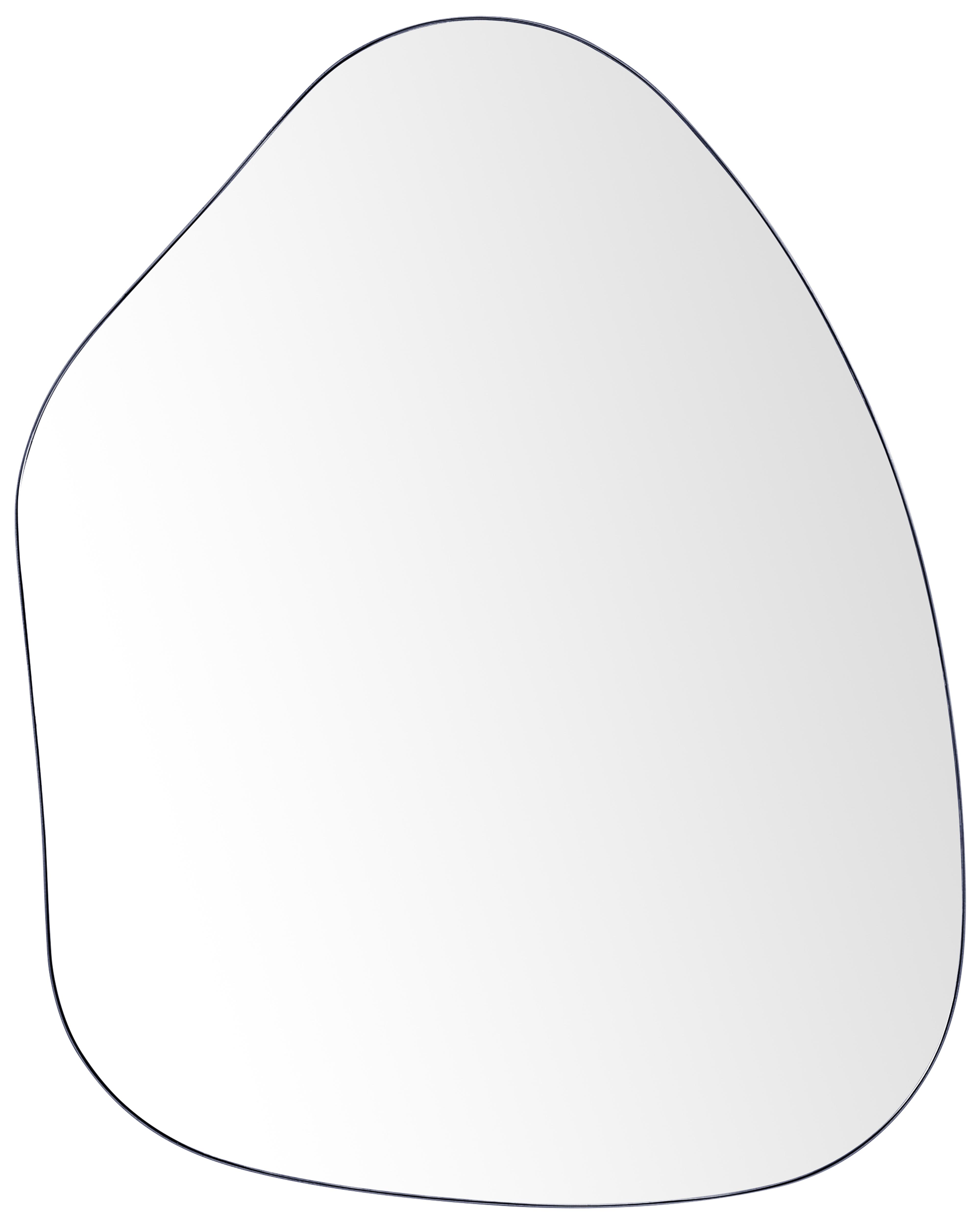 Wall Mirror PUTEAUX 70 cm 92 cm Metal Black